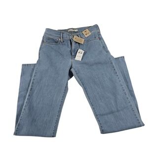 Levis 314 Shaping Straight Jeans Womens 29x32 Light Wash Stellar Stretch Blue